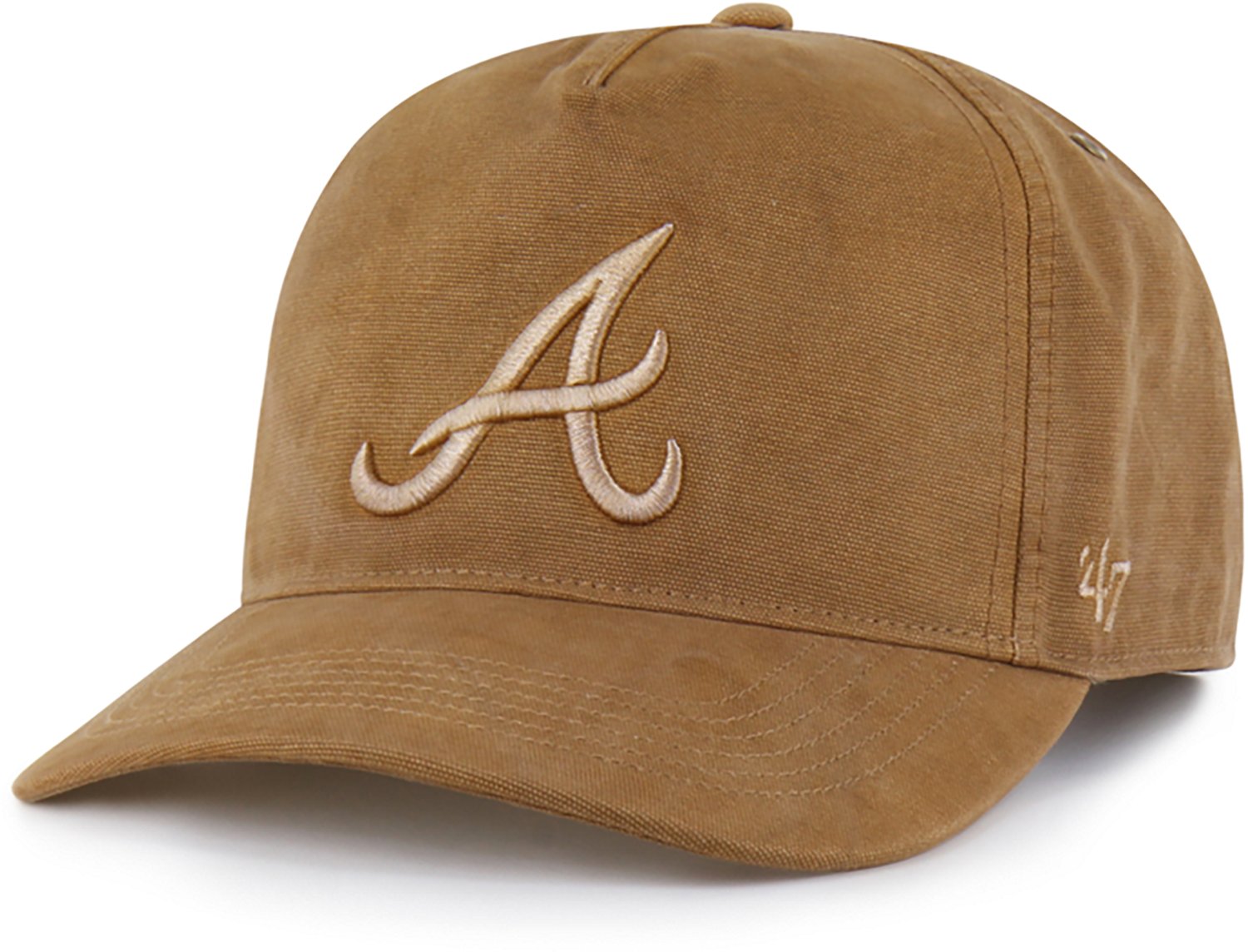 '47 Atlanta Braves Carhartt Garment Dyed Hitch Cap - view number 2