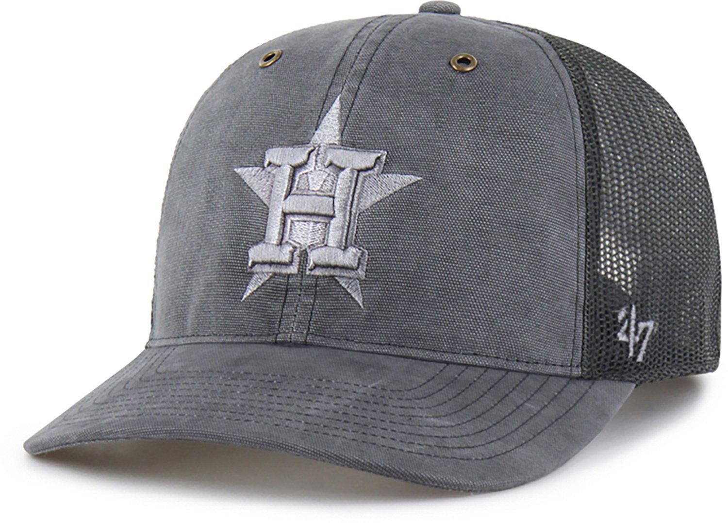 '47 Houston Astros Carhartt Garment Dyed Trucker Cap - view number 2