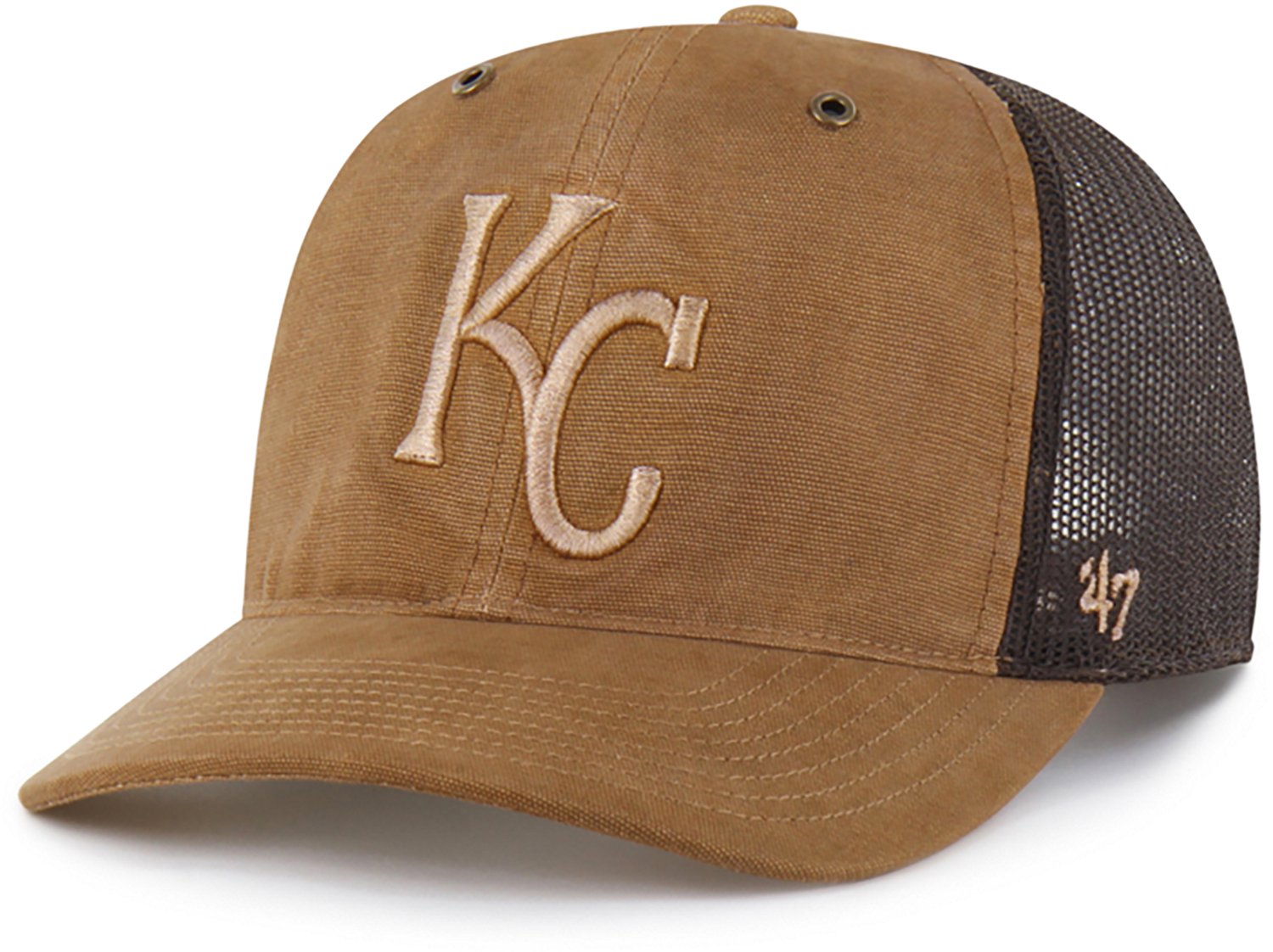 '47 Kansas City Royals Carhartt Garment Dyed Trucker Cap - view number 2