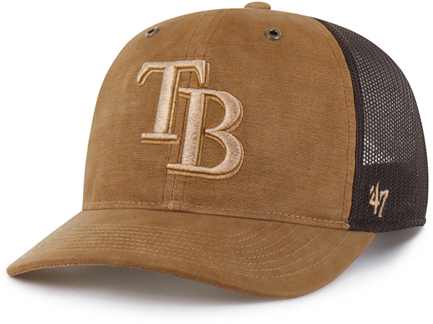 '47 Tampa Bay Rays Carhartt Garment Dyed Canvas Clean Up Cap - view number 2