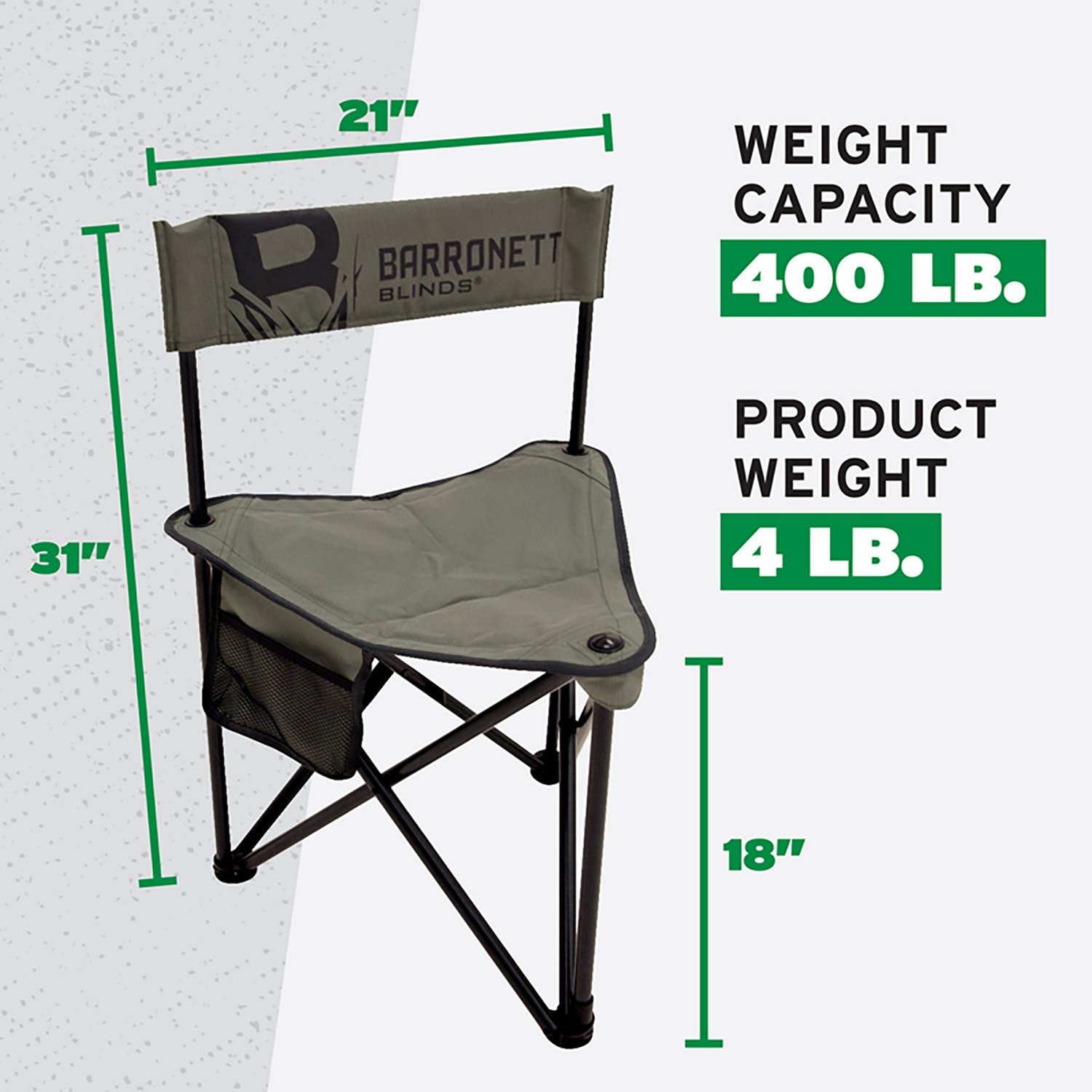 Barronett Blinds Aluminum XL Blind Chair - view number 7
