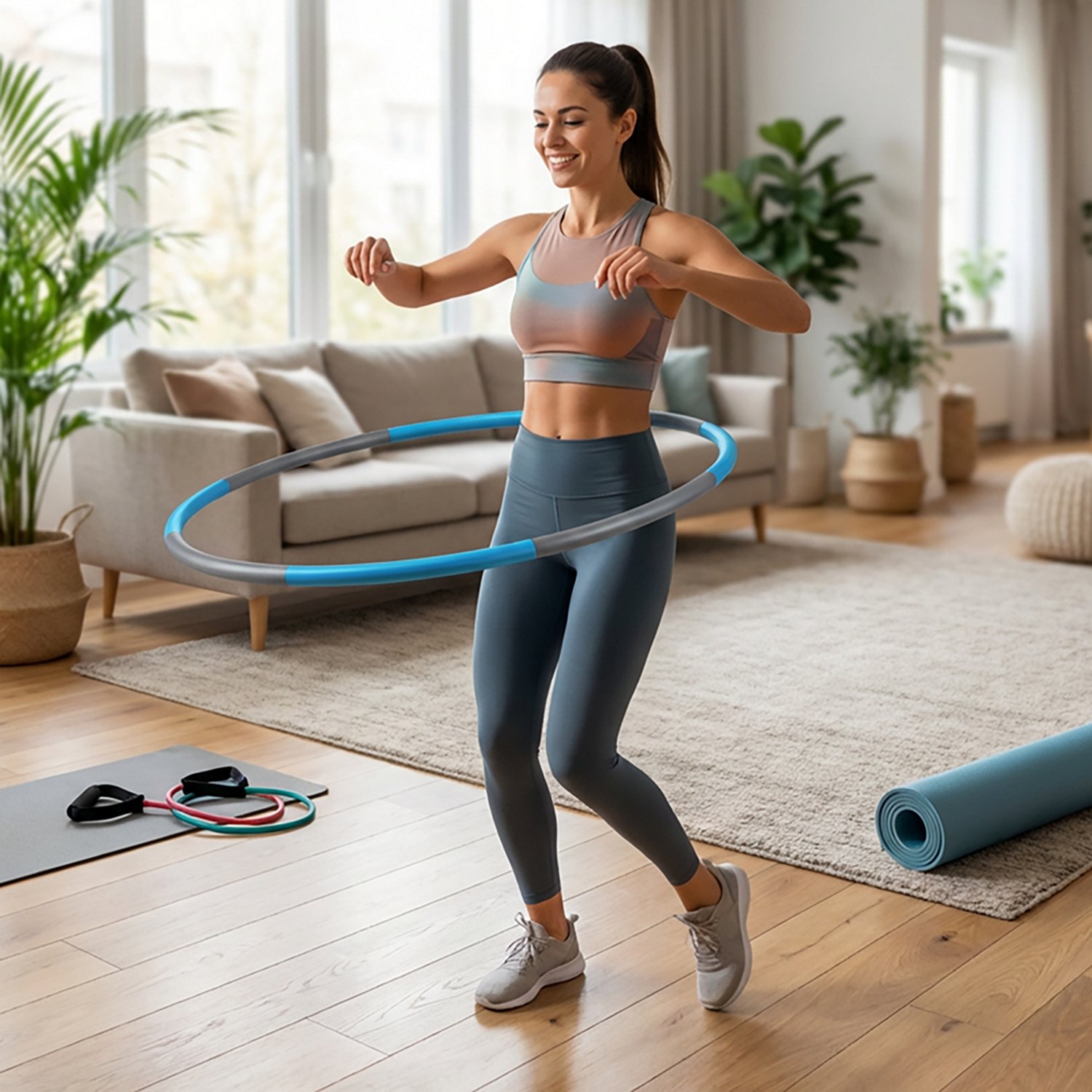 Ironbody 2.5 lb Weighted Exercise Fitness Hula Hoop - view number 4