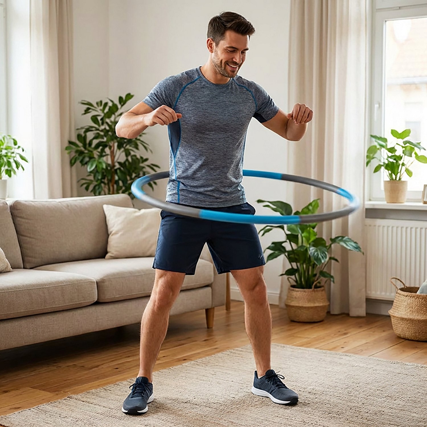 Ironbody 2.5 lb Weighted Exercise Fitness Hula Hoop - view number 5