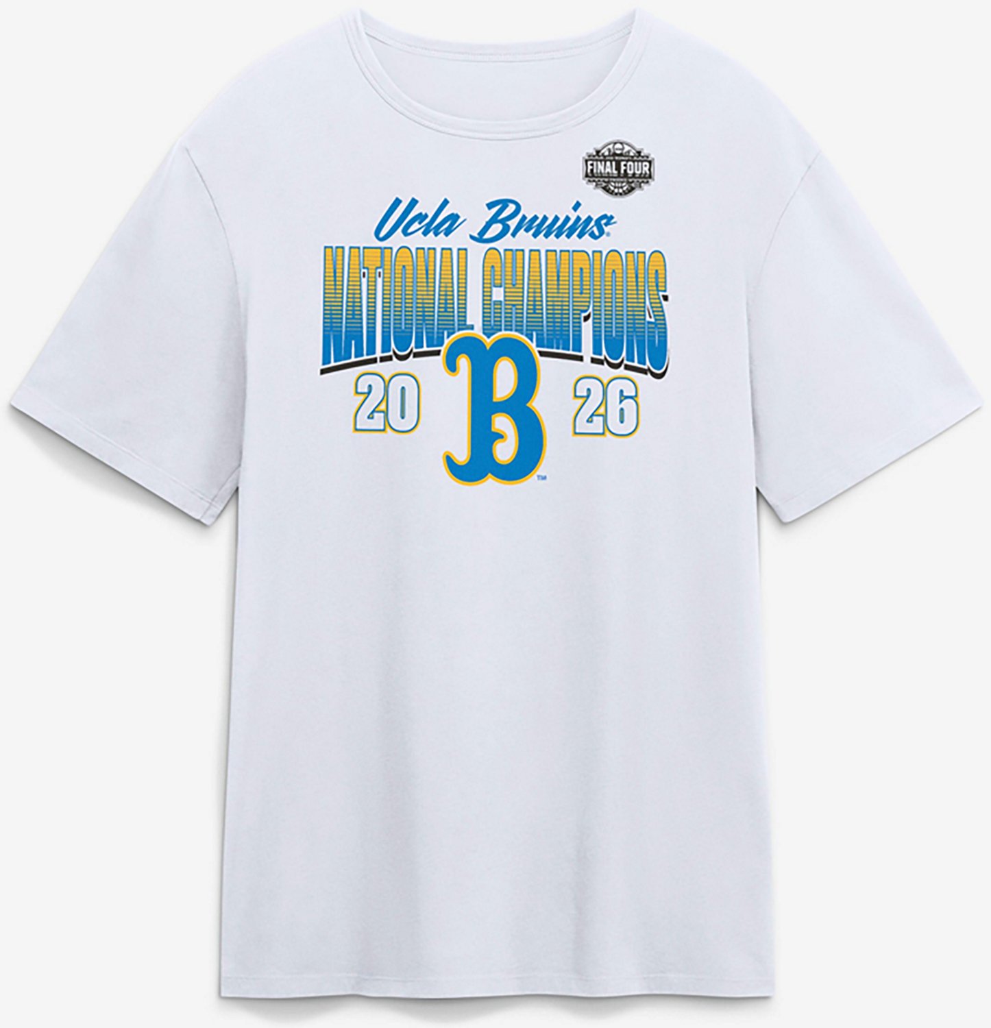 Fanatics Adult's UCLA Bruins Women's Basketball 2026 National Champions Schedule Short Sleeve T-Shirt - view number 2