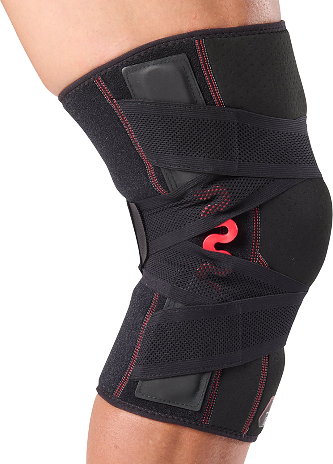McDavid NRG Cross Compression Knee Sleeve with Spring Hinge - view number 2