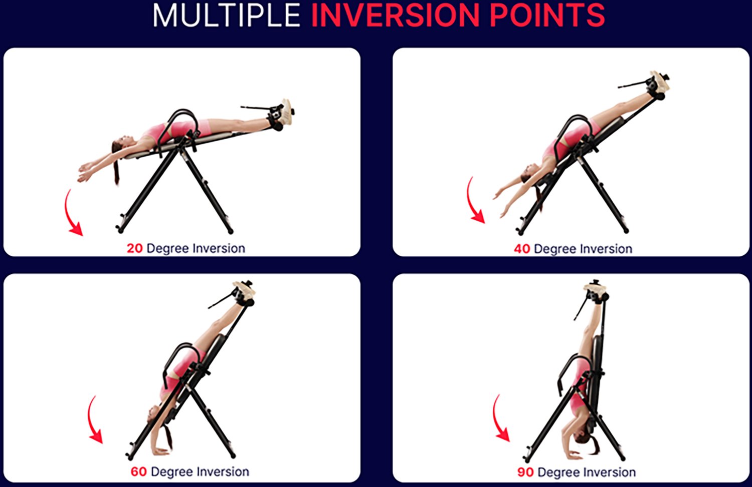 Medisonic 510050 Therapeutic Relaxation Inversion Table - view number 4