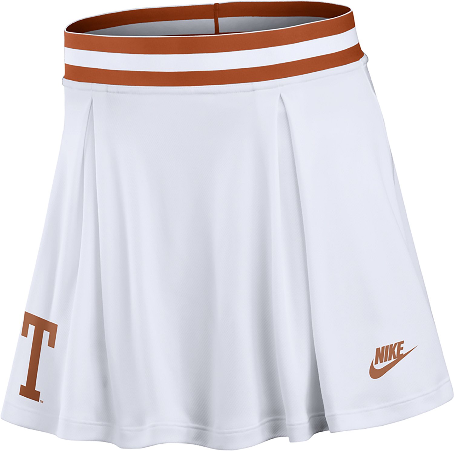 Nike Women's University of Texas Heritage Contrast Trim Skirt