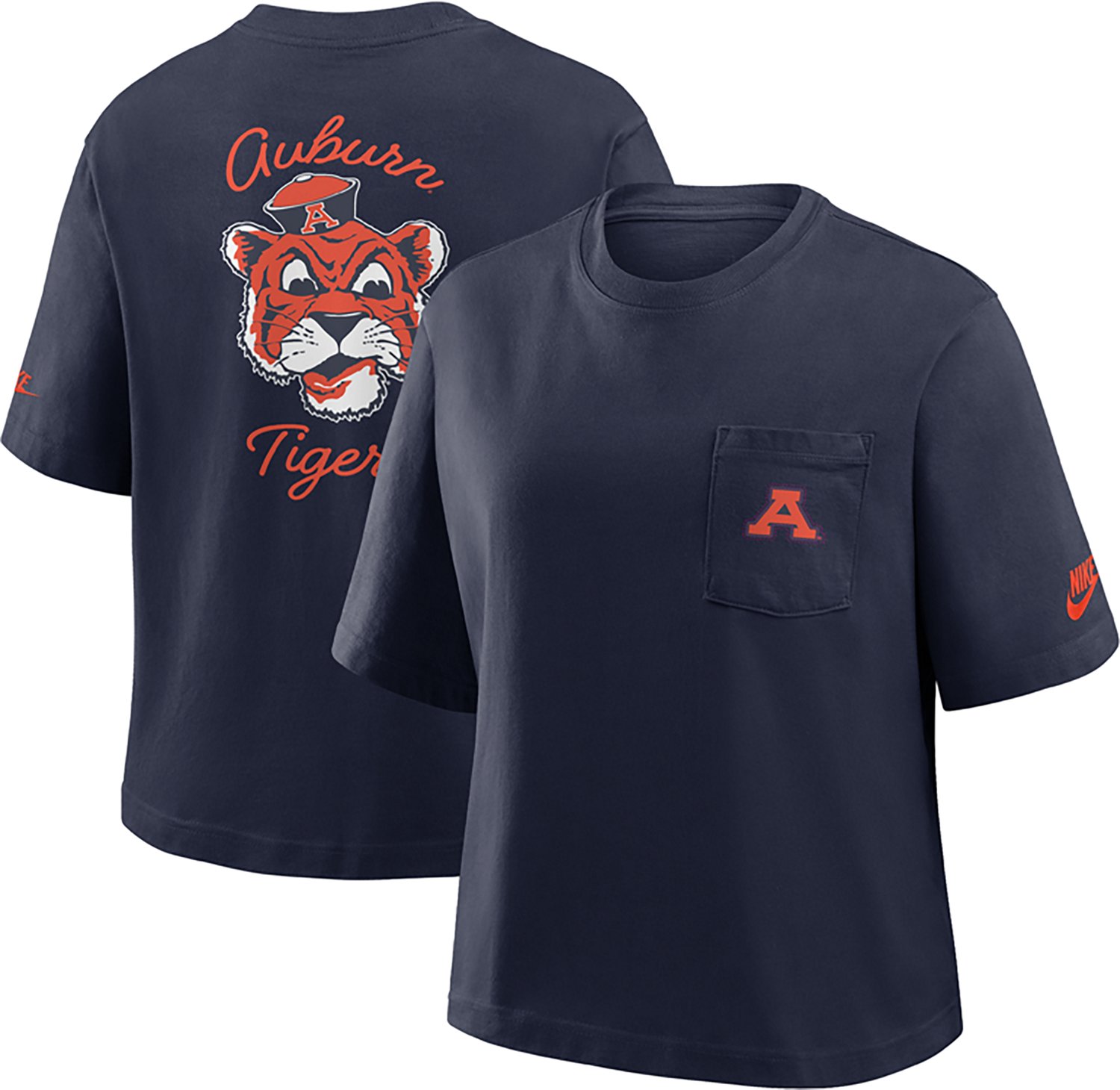 Nike Women's Auburn University Legacy Pocket Boxy T-shirt - view number 3