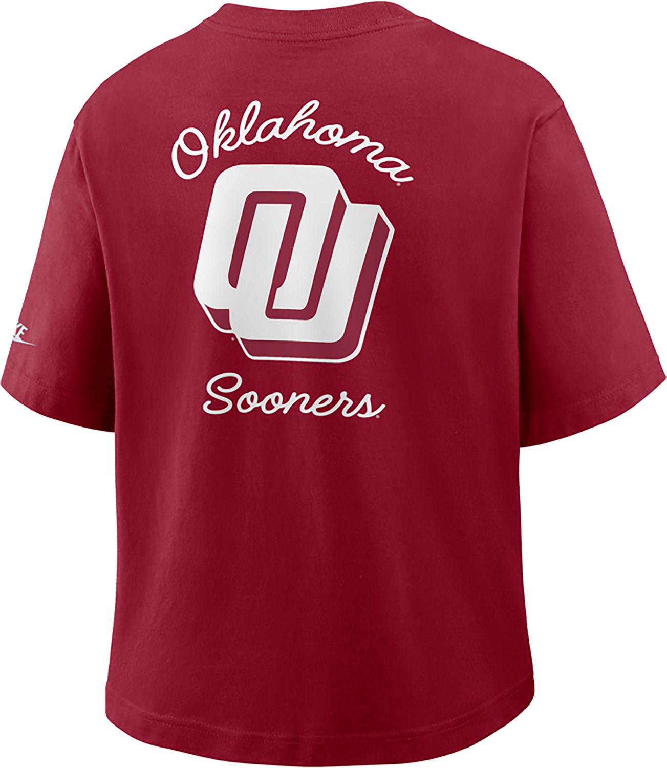Nike Women's University of Oklahoma Legacy Pocket Boxy T-shirt - view number 2