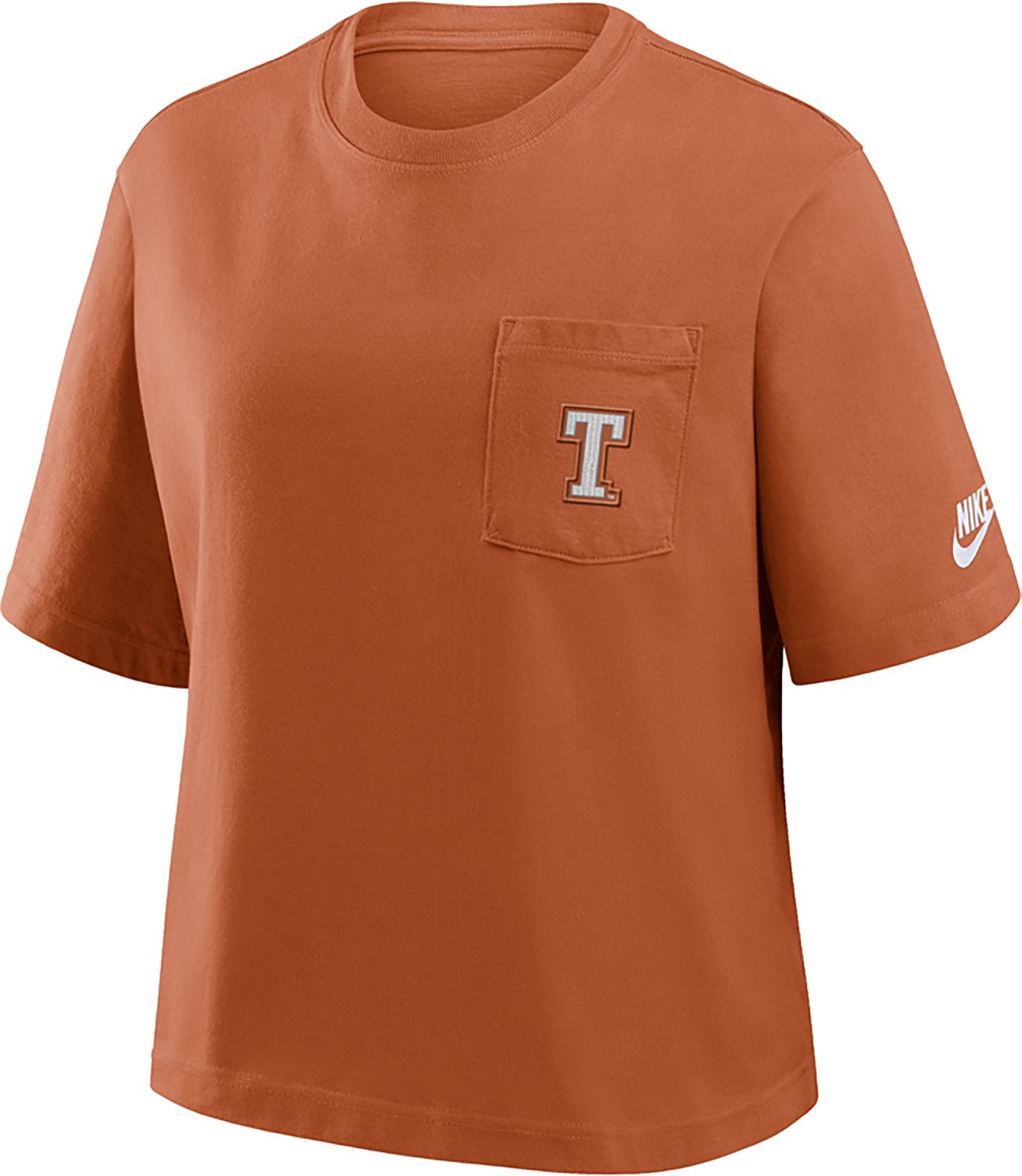 Nike Women's University of Texas Legacy Pocket Boxy T-shirt