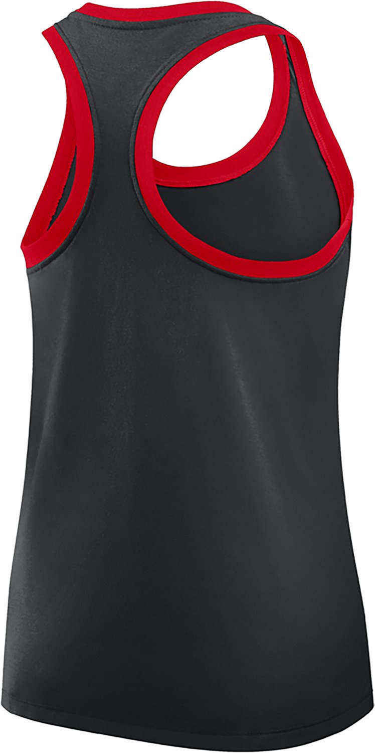 Nike Women's Ohio State University School Arch Racerback Tank Top - view number 2