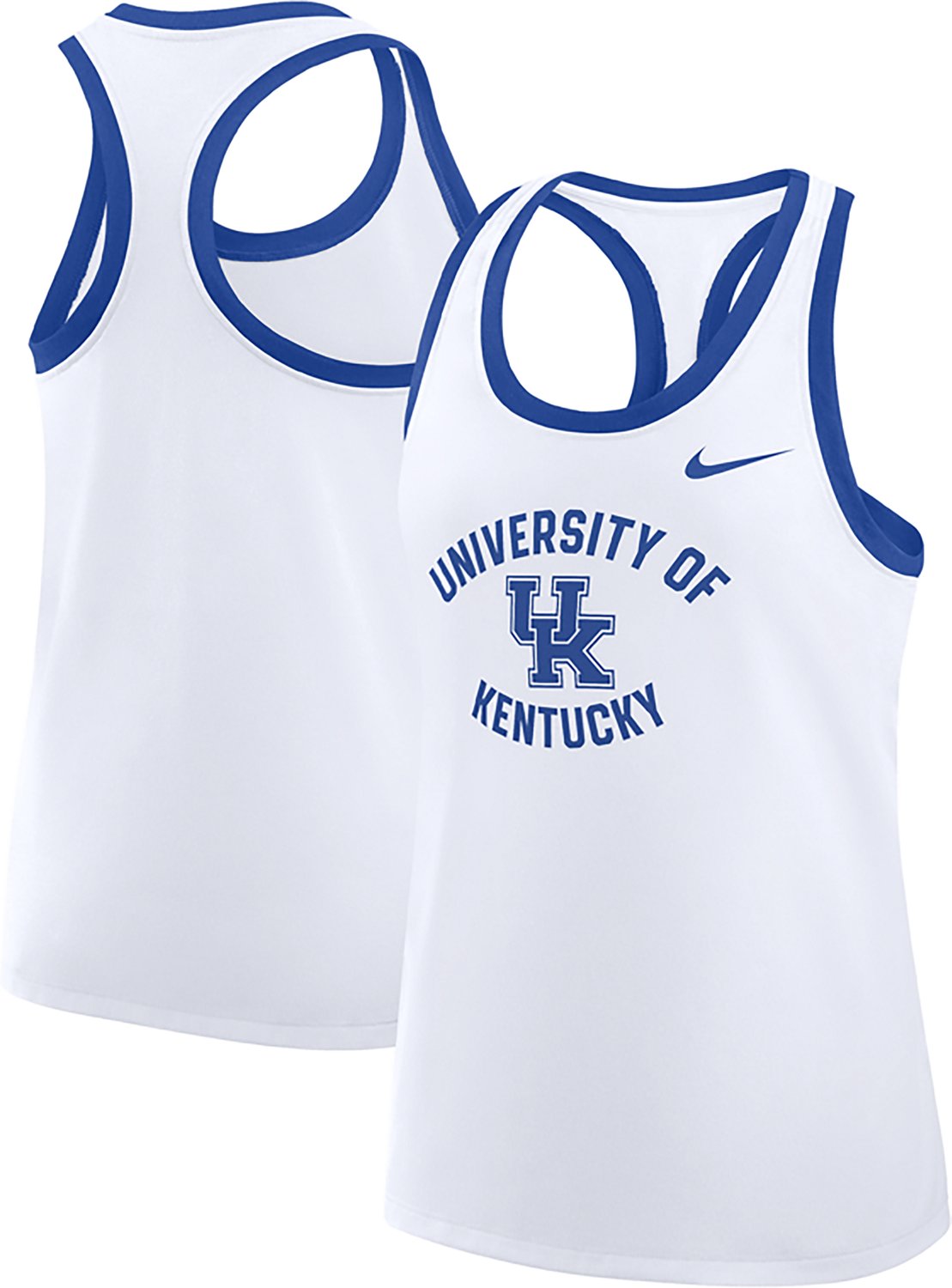 Nike Women's University of Kentucky School Arch Racerback Tank Top - view number 3