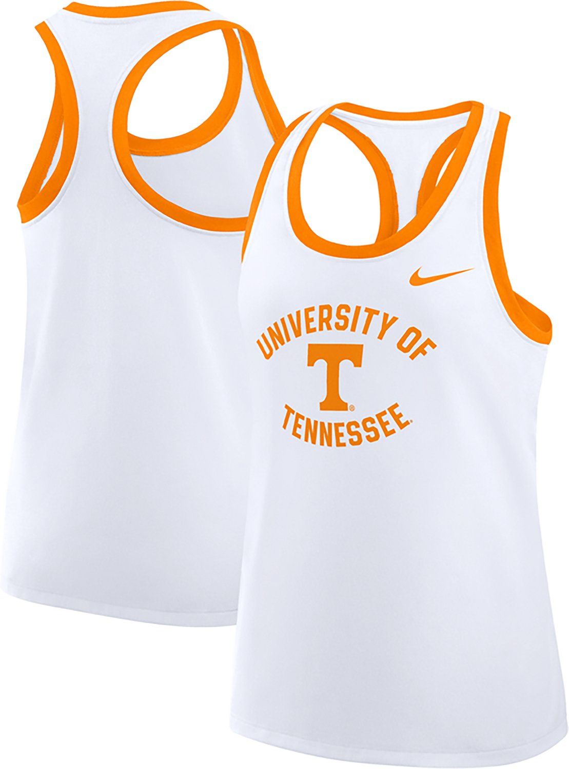 Nike Women's University of Tennessee School Arch Racerback Tank Top - view number 3