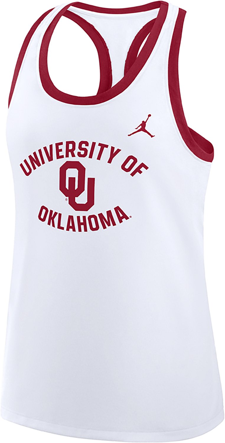 Jordan Women's University of Oklahoma School Arch Racerback Tank Top