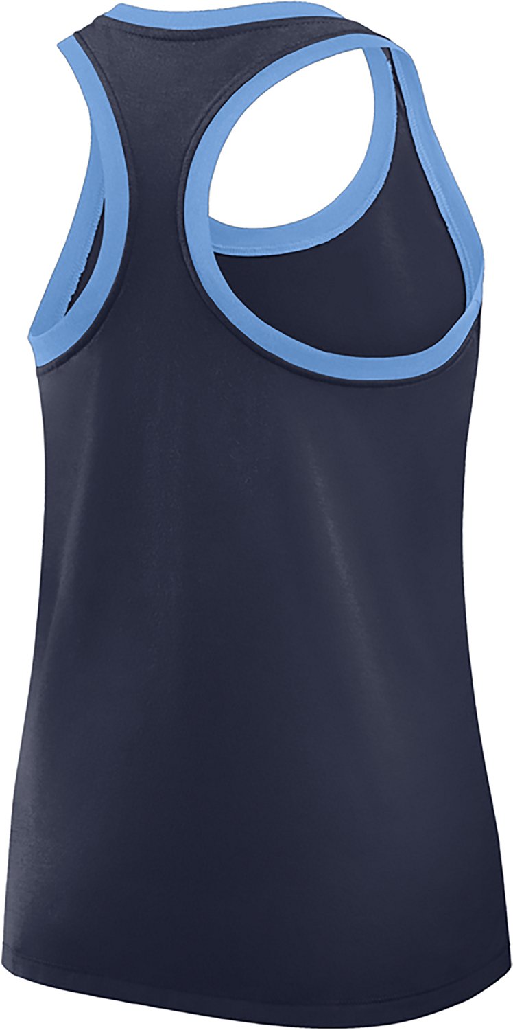 Jordan Women's University of North Carolina School Arch Racerback Tank Top - view number 2