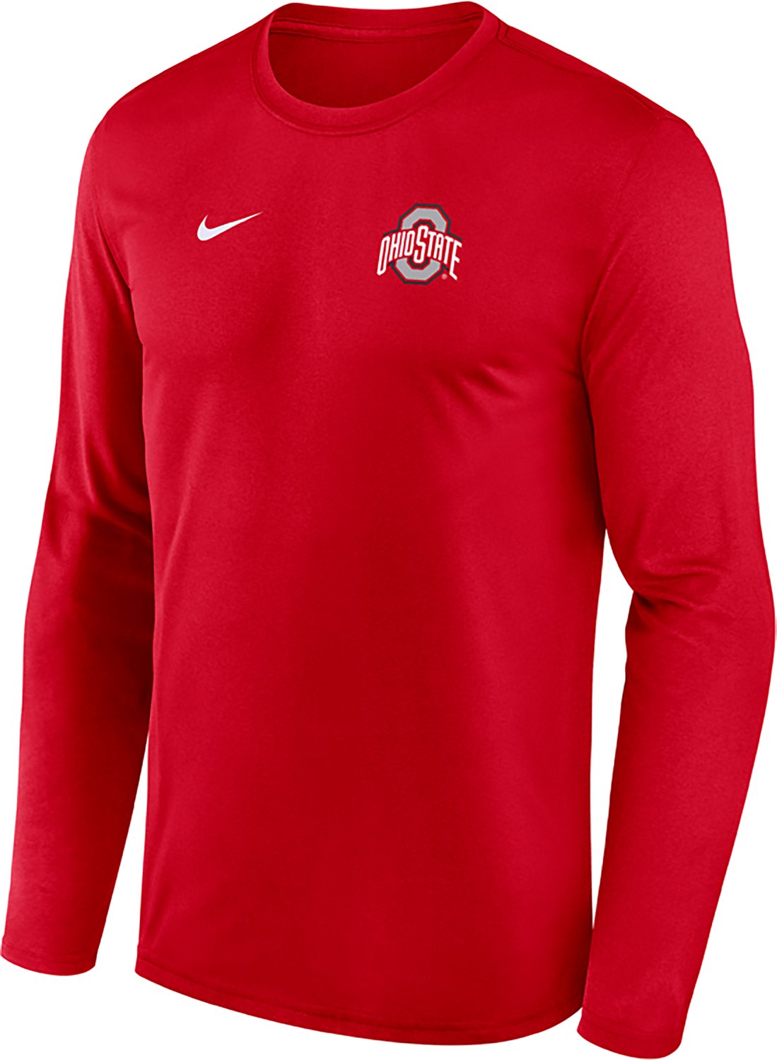 Nike Men's Ohio State University Small Logo Dri-FIT Legend Long Sleeve T-shirt