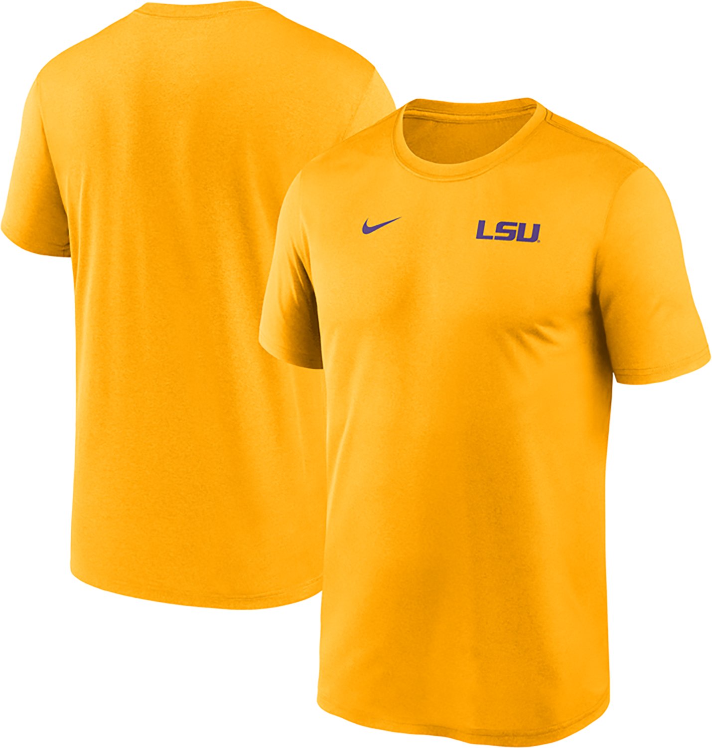 Nike Men's Louisiana State University Small Logo Dri-FIT Legend T-shirt - view number 3