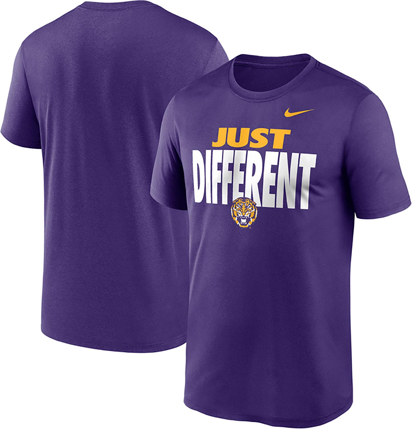 Nike Men's Louisiana State University Just Different Dri-FIT Legend T-shirt - view number 3