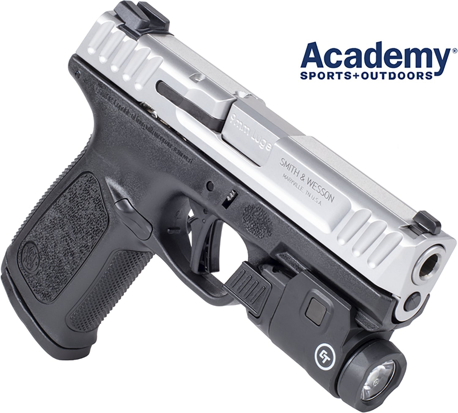 Smith & Wesson SD9 2.0 9mm Pistol with Crimson Trace Light - view number 3