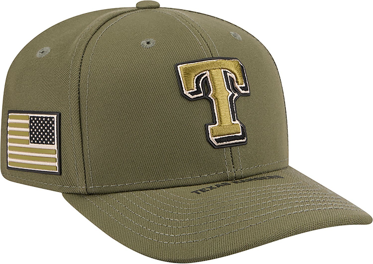 New Era Texas Rangers 2026 Armed Forces Day 9SEVENTY Cap - view number 3