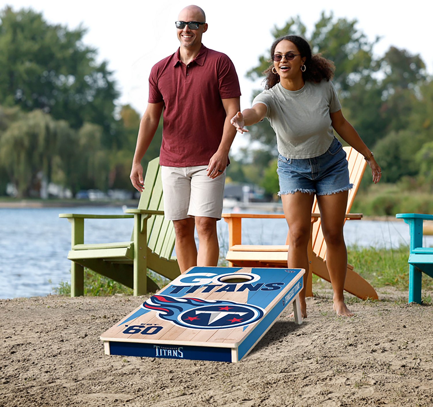 YouTheFan Tennessee Titans Cornhole Set - view number 6