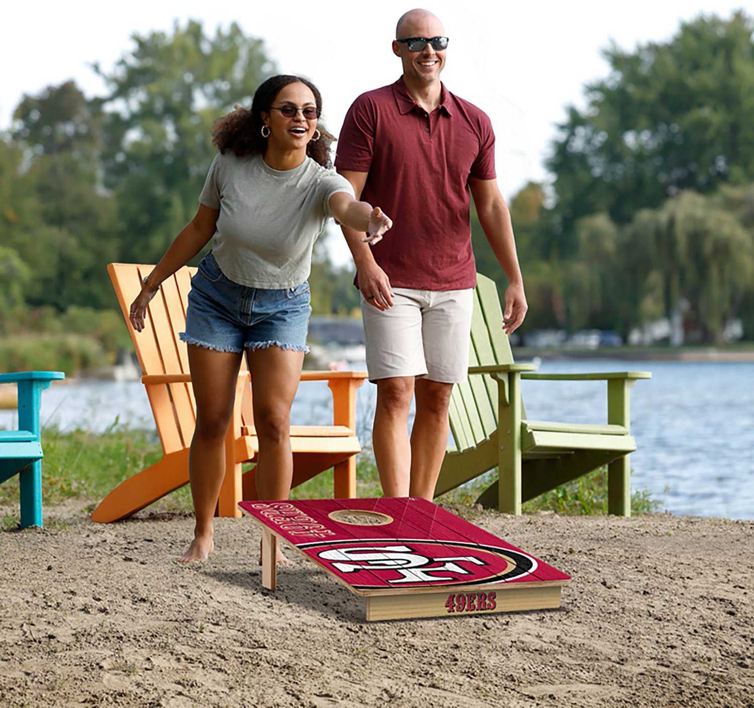 YouTheFan San Francisco 49ers 2' x 3' Cornhole Game - view number 6