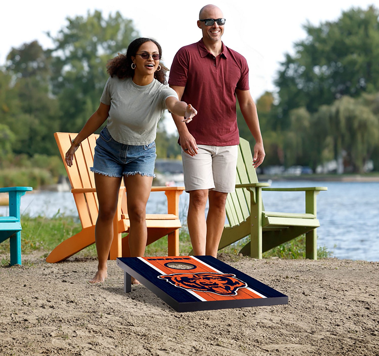 YouTheFan Chicago Bears Cornhole Set - view number 6