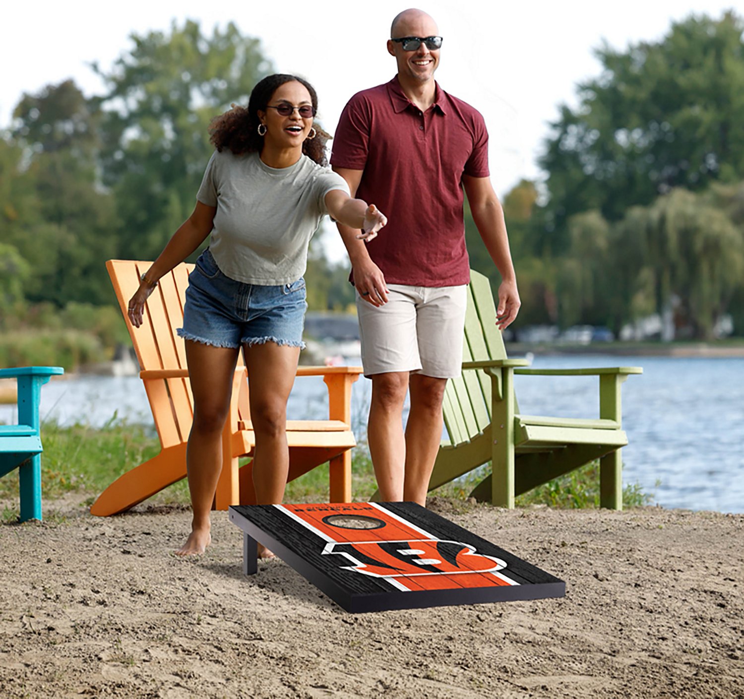 YouTheFan Cincinnati Bengals Cornhole Set - view number 6