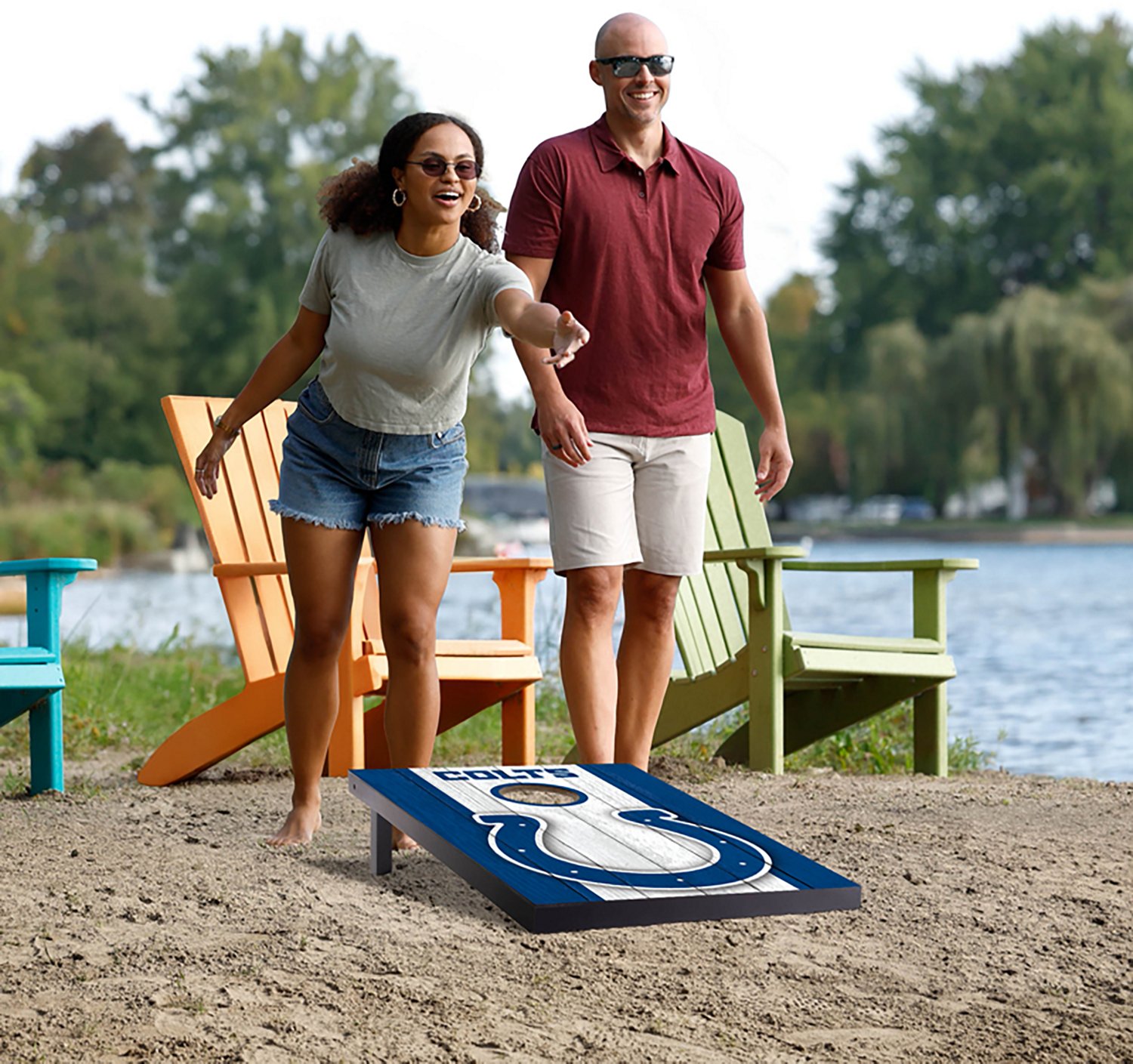YouTheFan Indianapolis Colts Cornhole Set - view number 6