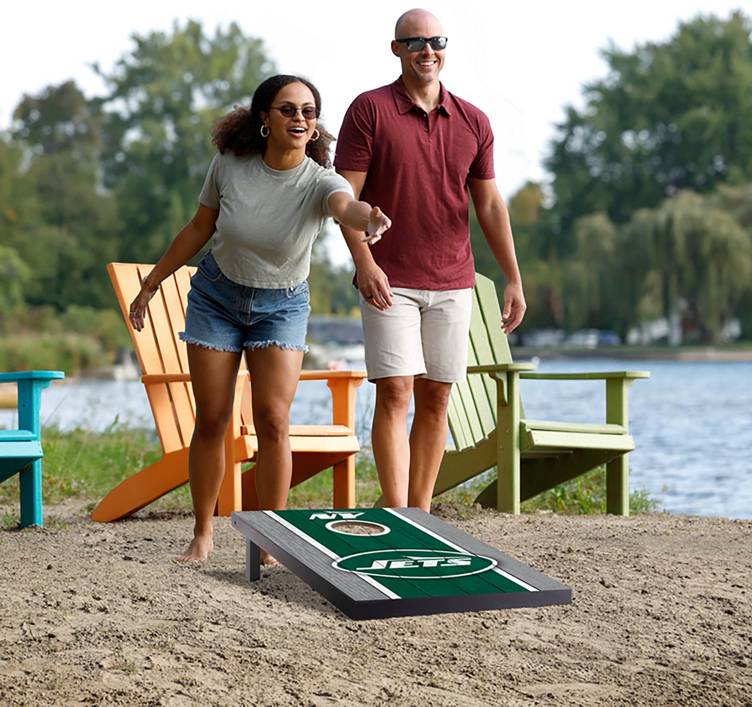 YouTheFan New York Jets Cornhole Set - view number 6