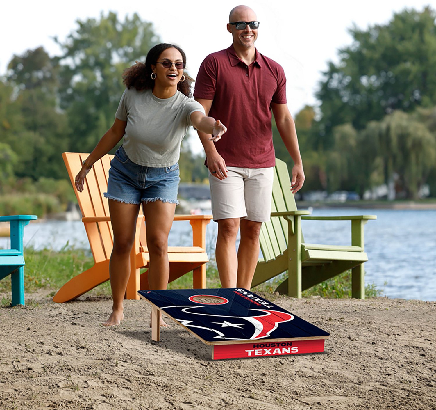 YouTheFan Houston Texans Cornhole Game - view number 6