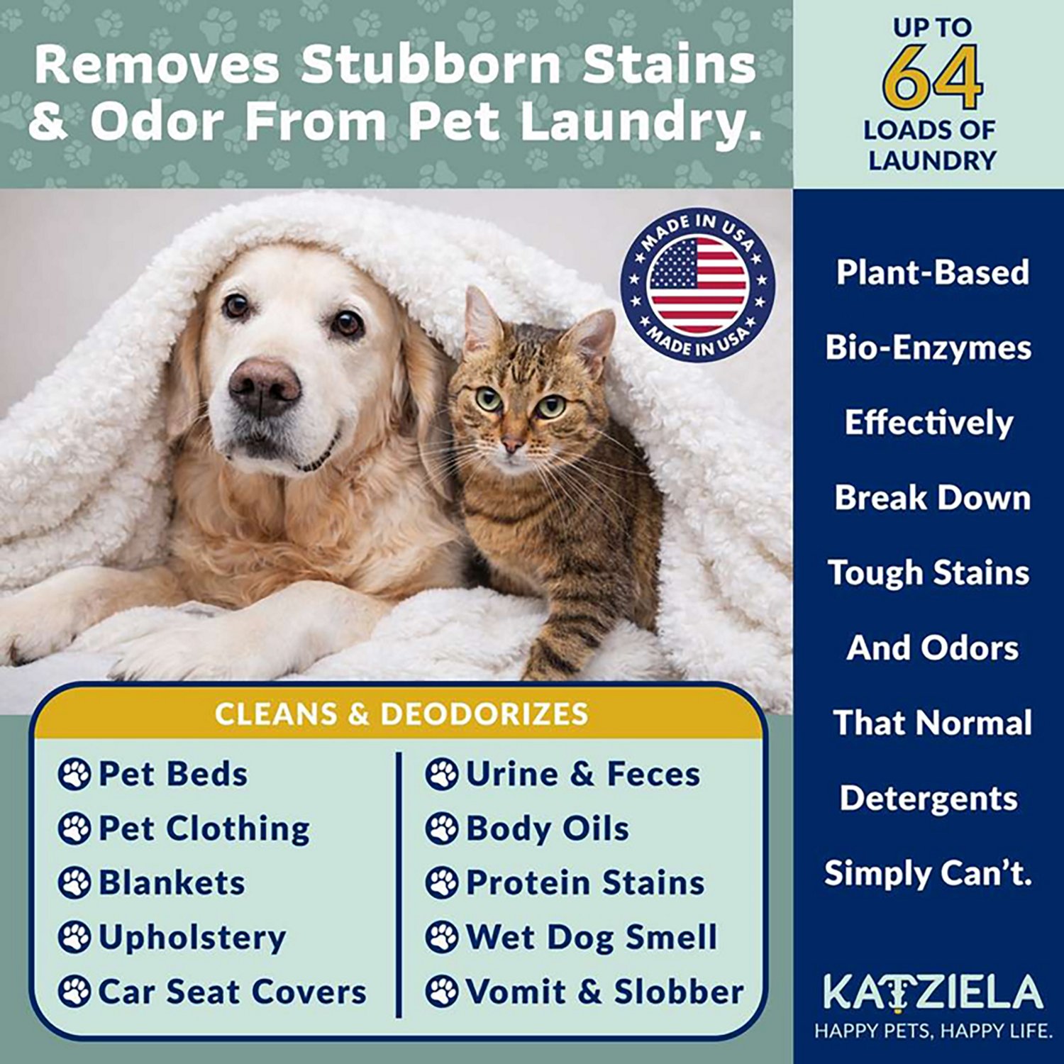 Katziela Pet Laundry Detergent Odor Remover - view number 2