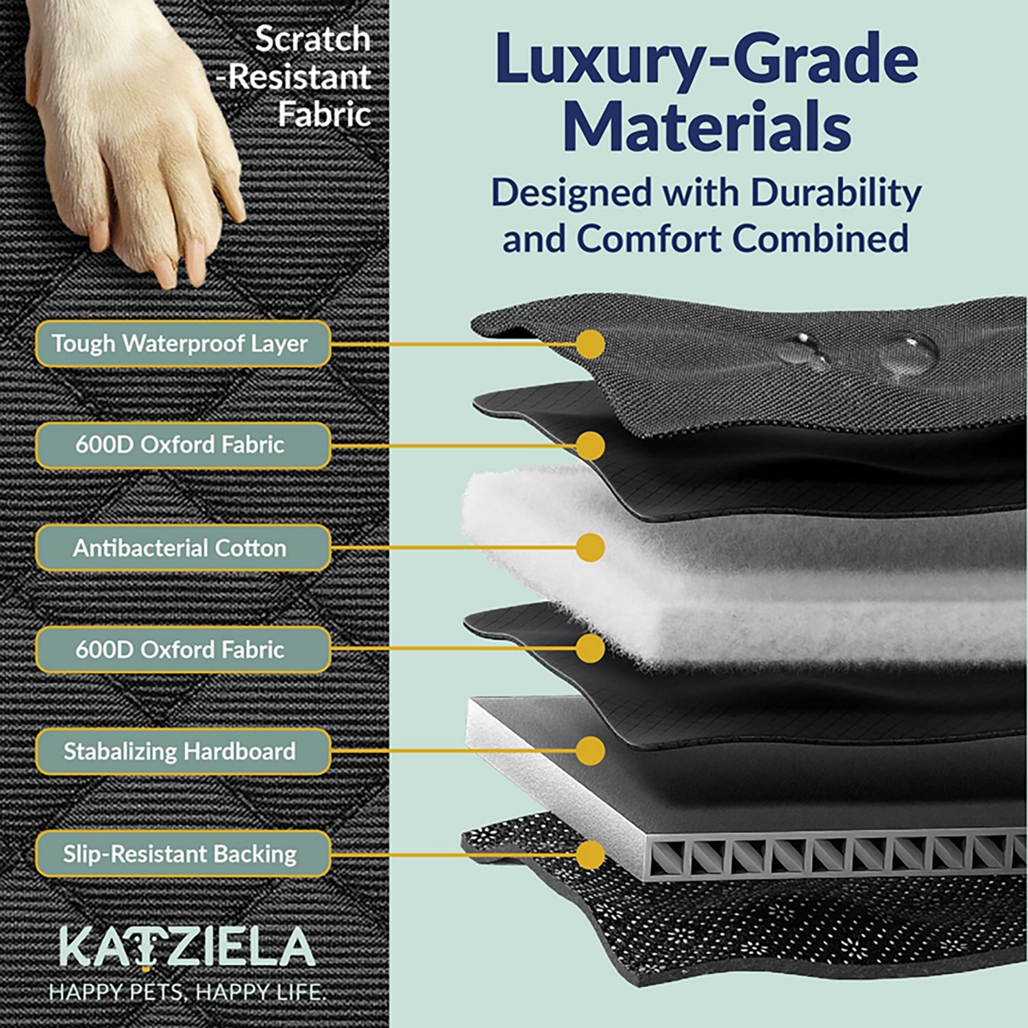 Katziela XL Hammock Car Seat Cover - view number 2