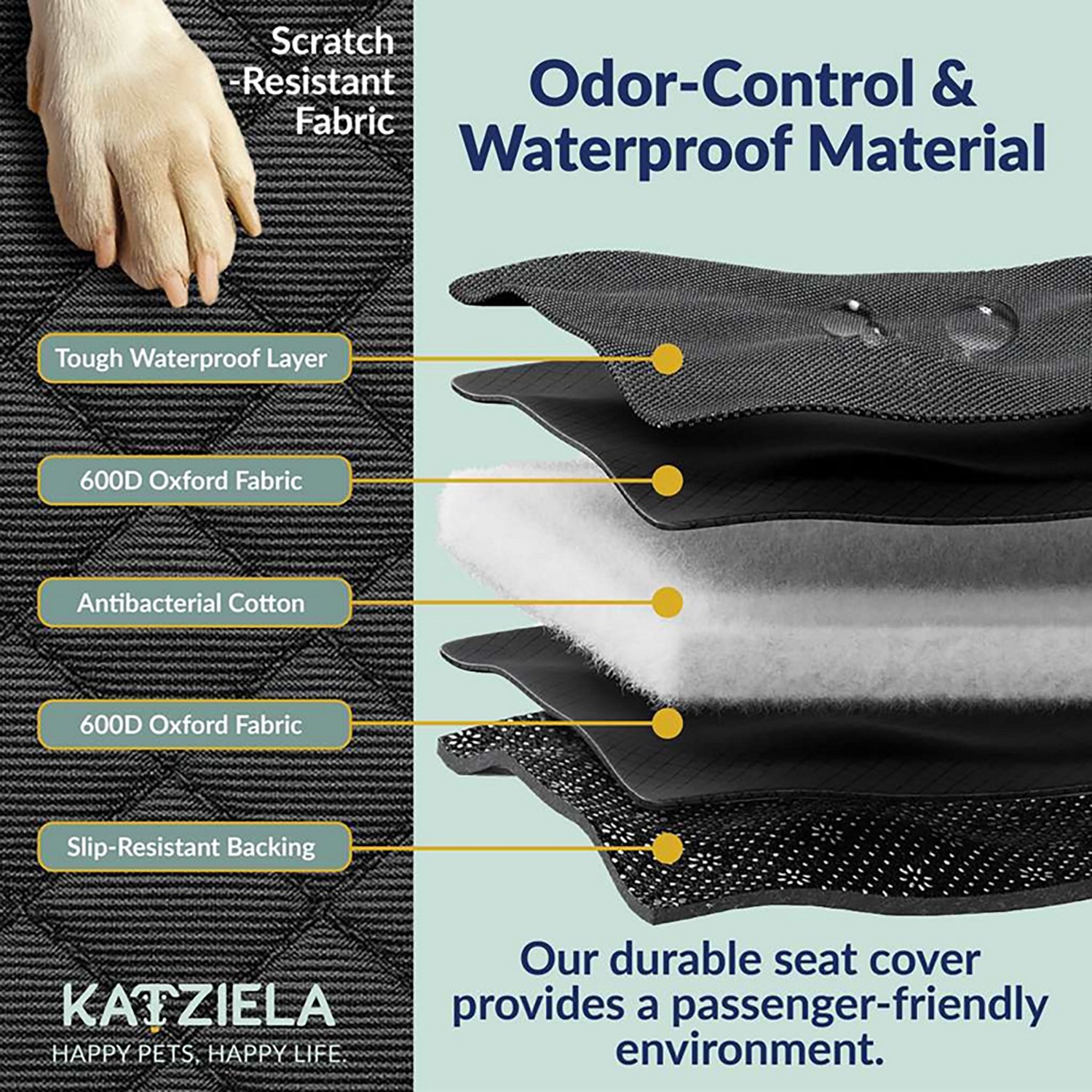 Katziela Regular Hammock Car Seat Cover - view number 3