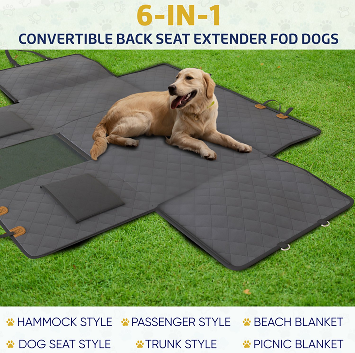 Katziela Extended Back Car Seat Cover - view number 6