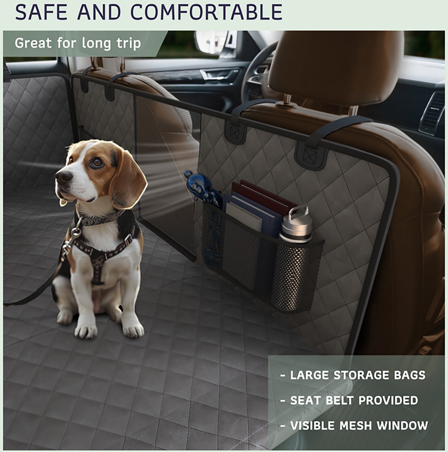 Katziela Extended Back Car Seat Cover - view number 7