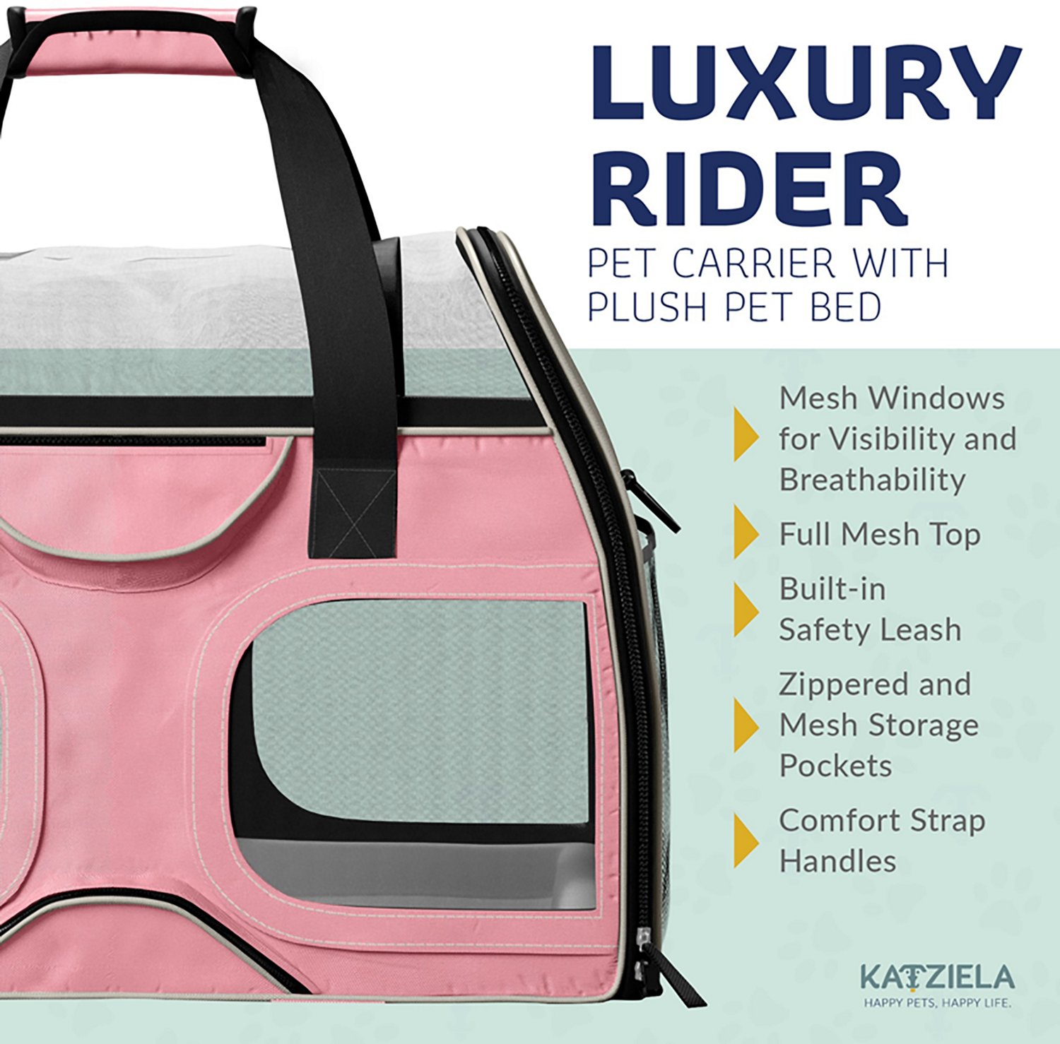 Katziela Luxury Rider Pet Carrier - view number 4