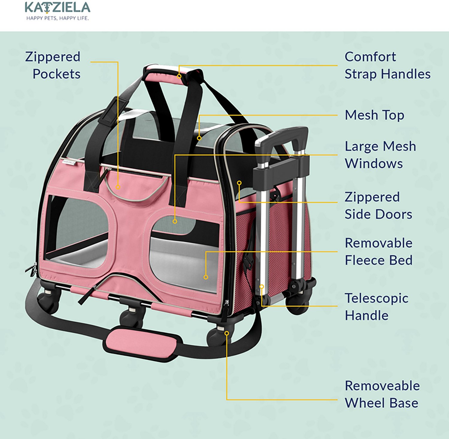 Katziela Luxury Rider Pet Carrier - view number 5