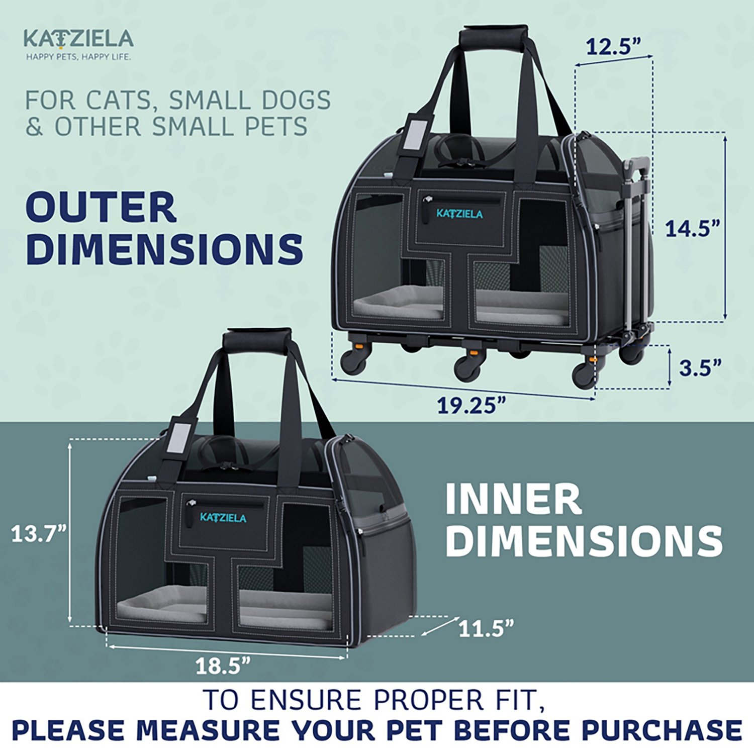 Katziela Luxury Lorry Pet Carrier - view number 2