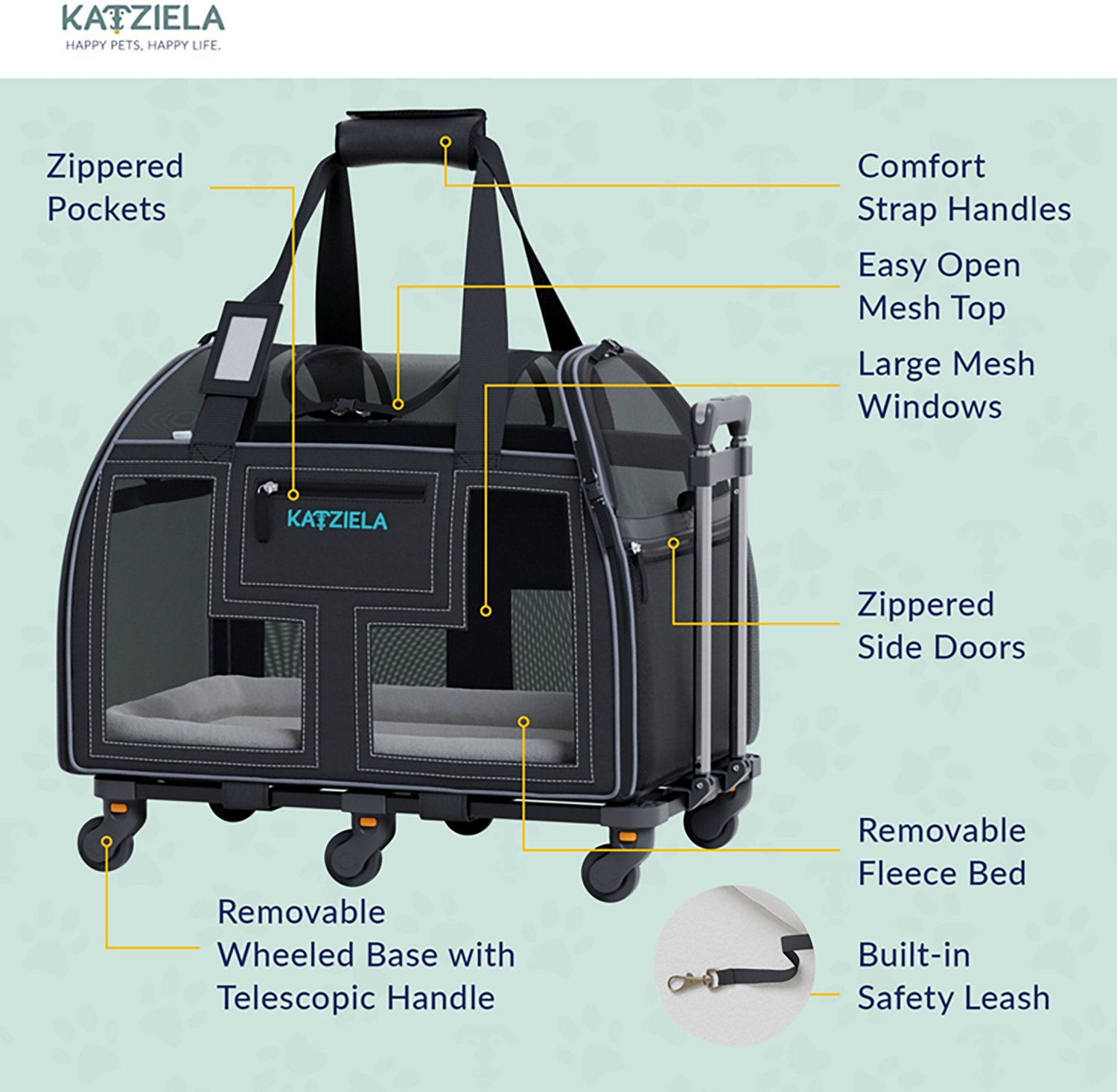 Katziela Luxury Lorry Pet Carrier - view number 5