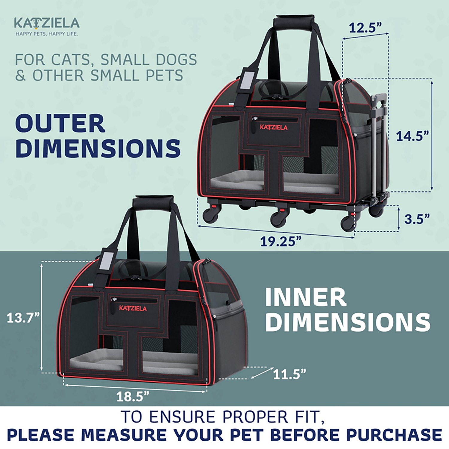 Katziela Luxury Lorry Pet Carrier - view number 2