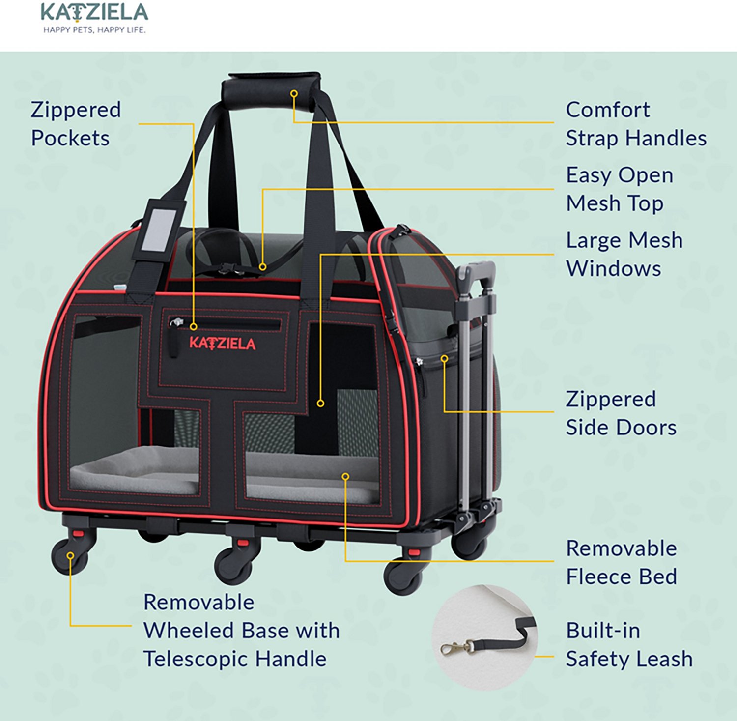 Katziela Luxury Lorry Pet Carrier - view number 5