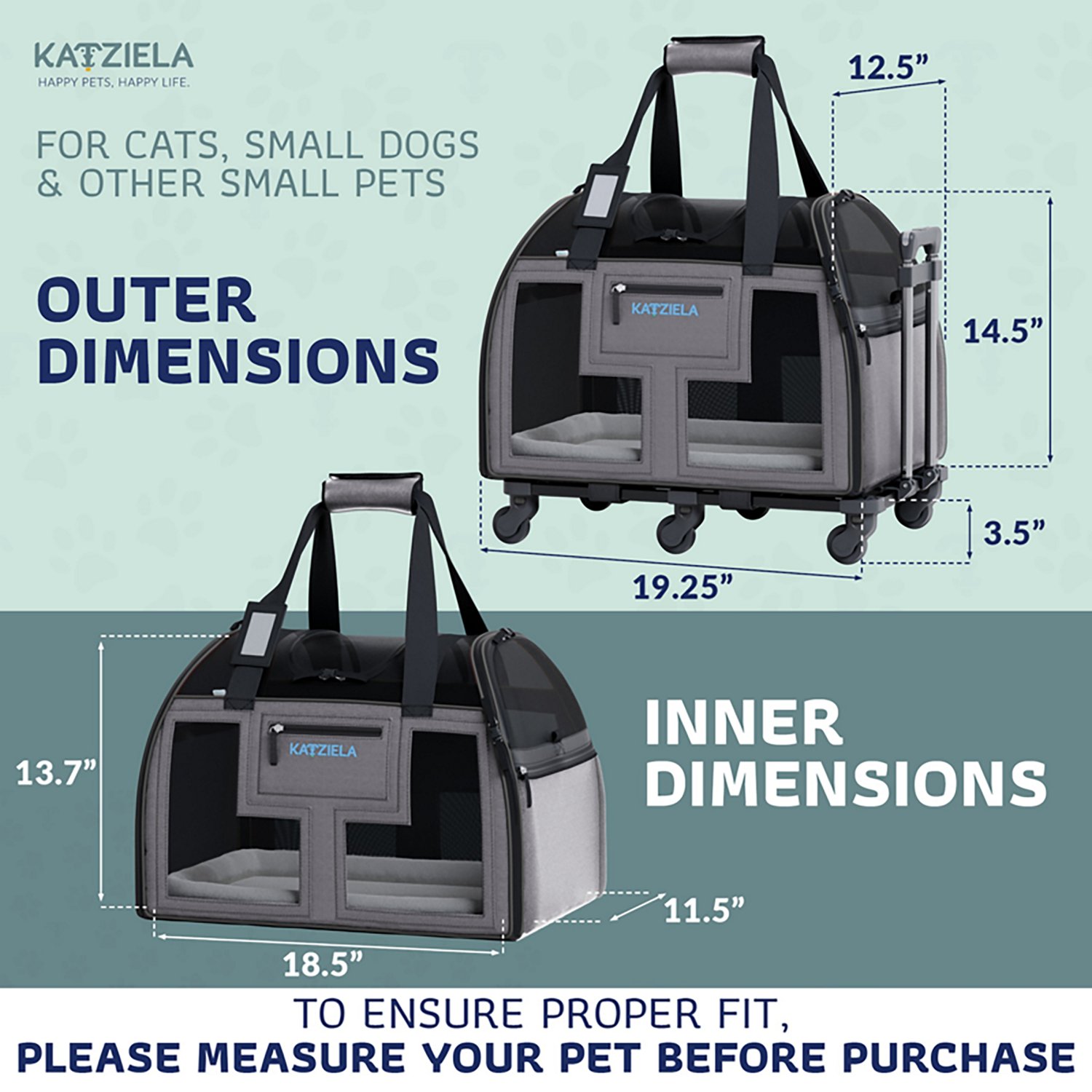 Katziela Luxury Lorry Pet Carrier - view number 2