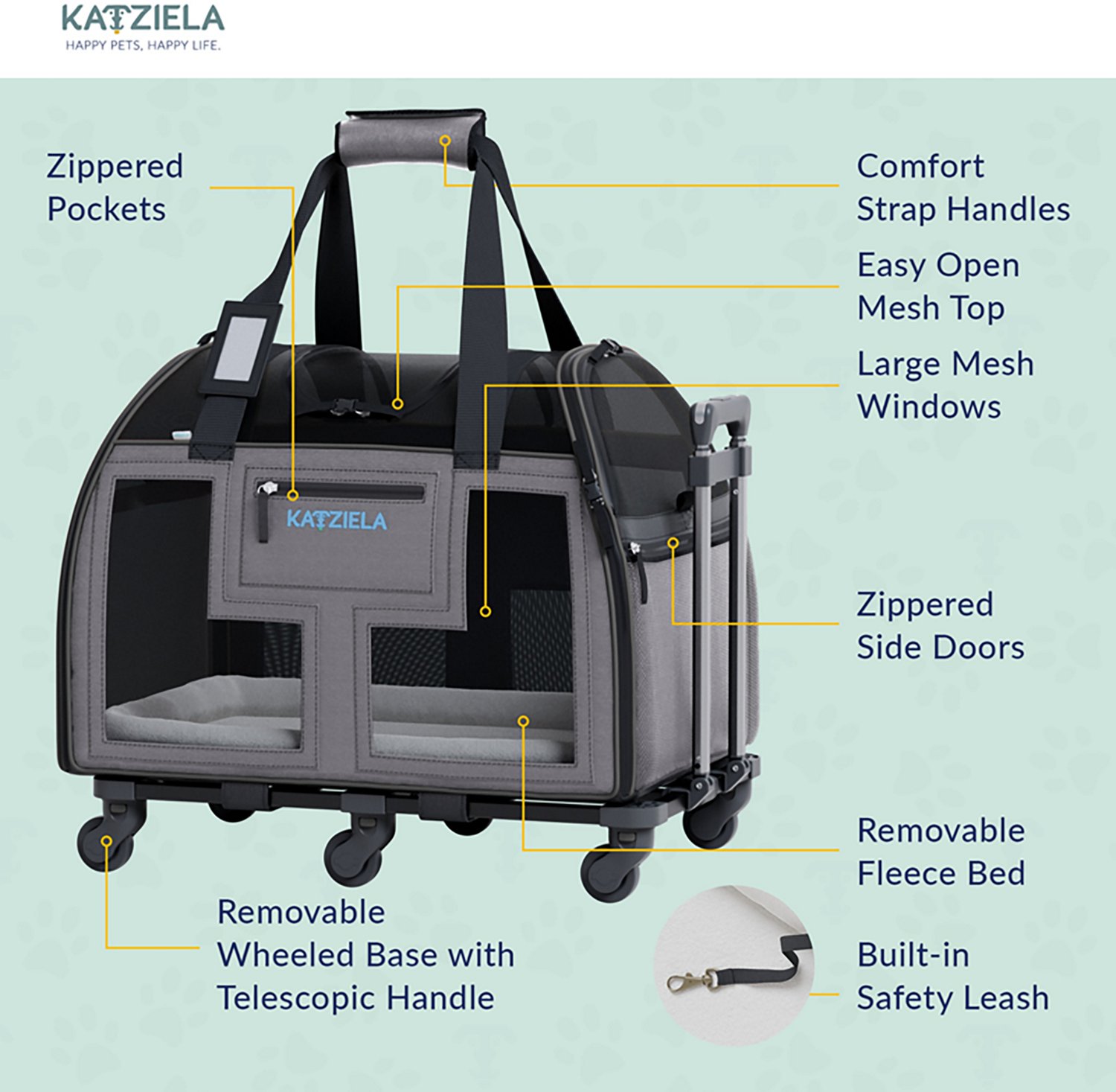 Katziela Luxury Lorry Pet Carrier - view number 4