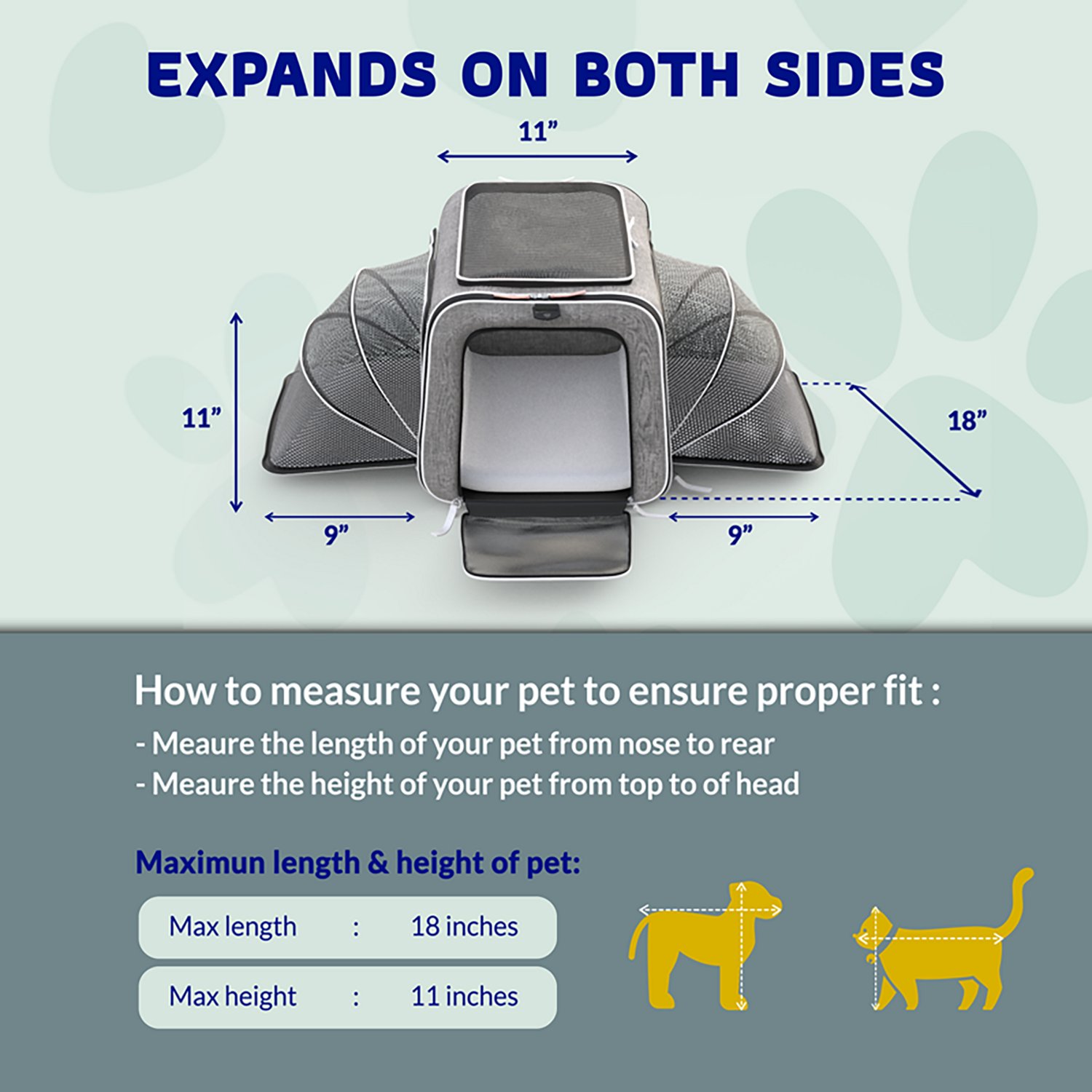 Katziela Rolling Rover Expandable Carrier - view number 3