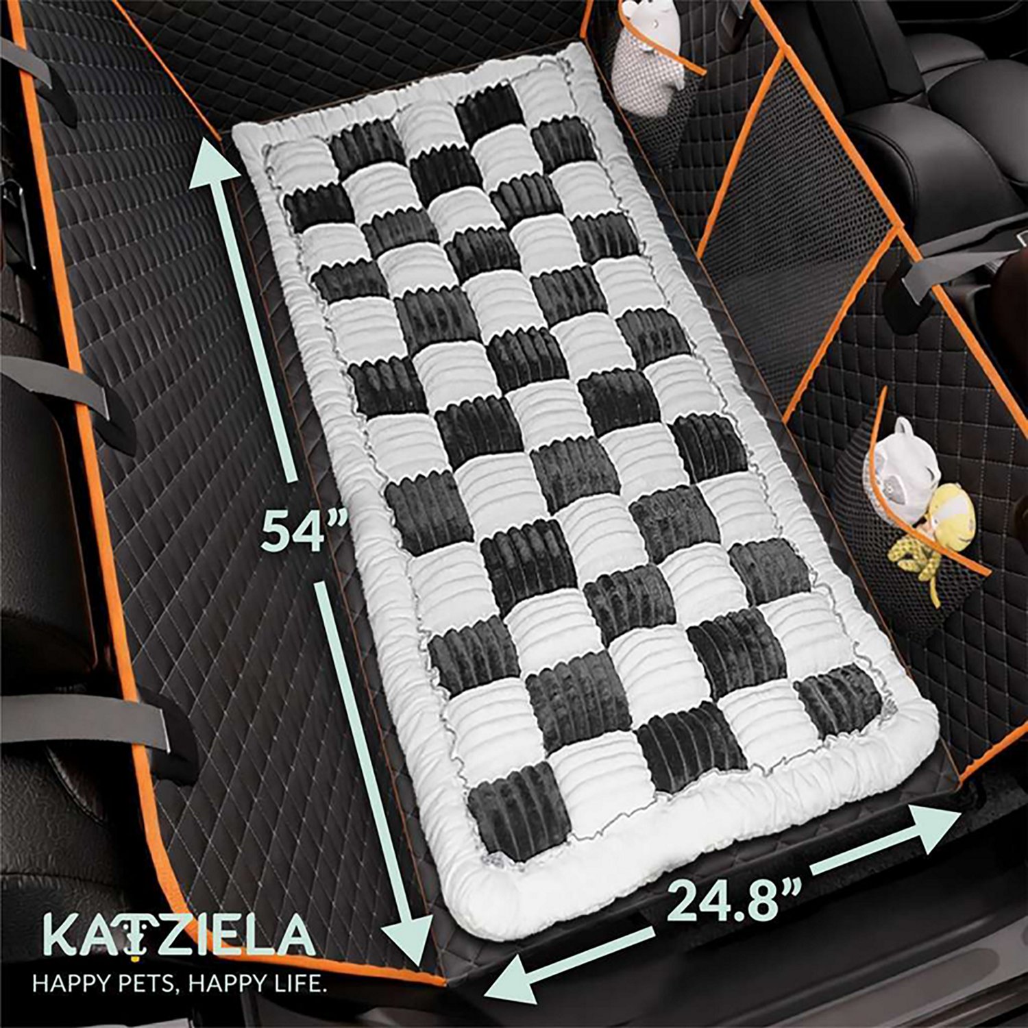 Katziela Backseat Pet Bed Mat Plush Topper - view number 2