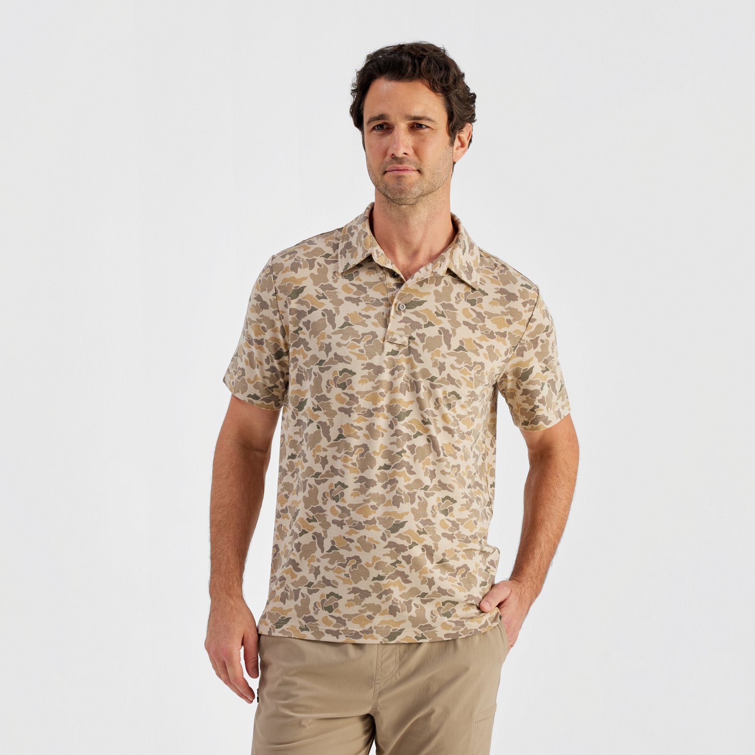 Magellan Outdoors Men's Pro Jacob Wheeler Angler Printed Polo Shirt