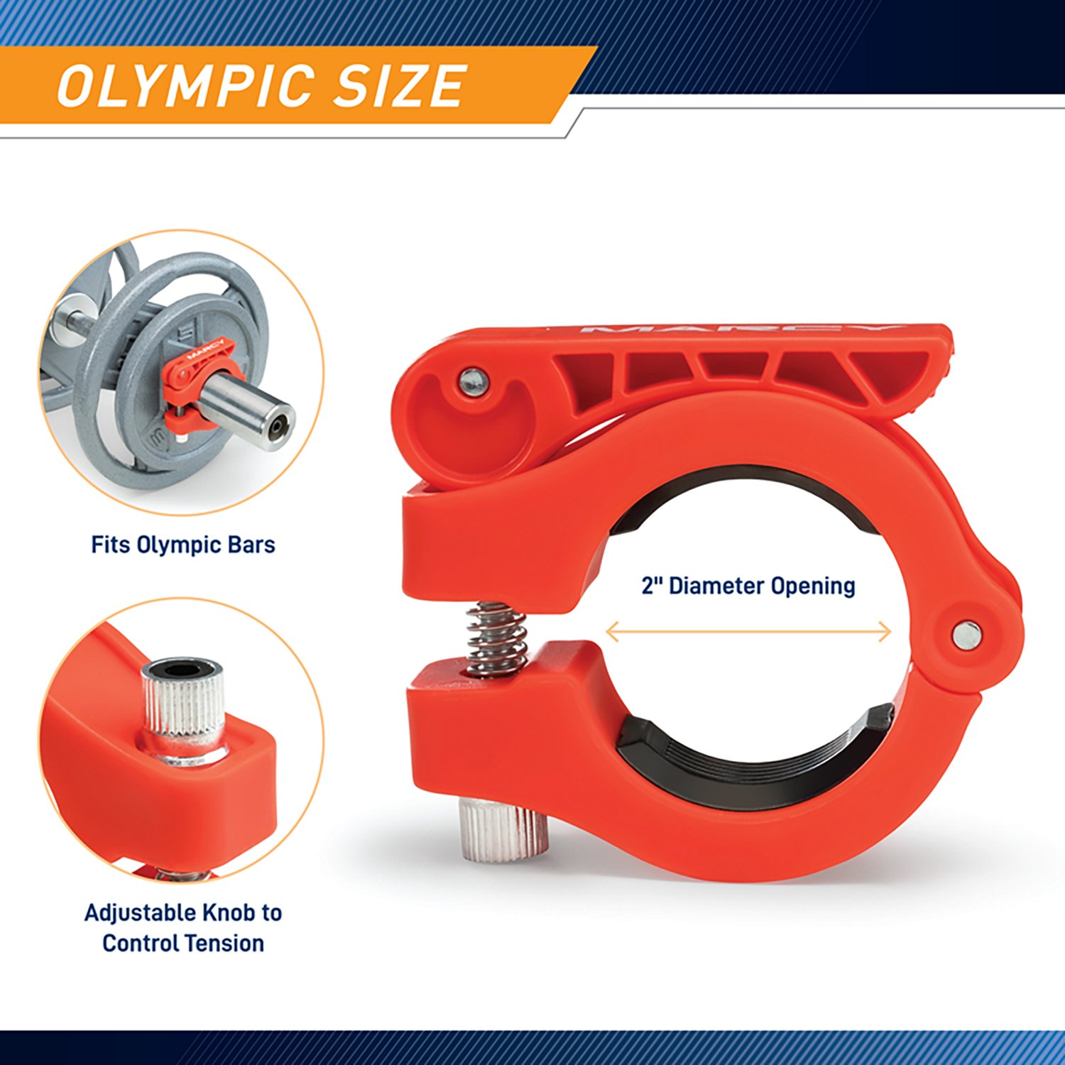 Marcy Adjustable Olympic Locking Collar - view number 5