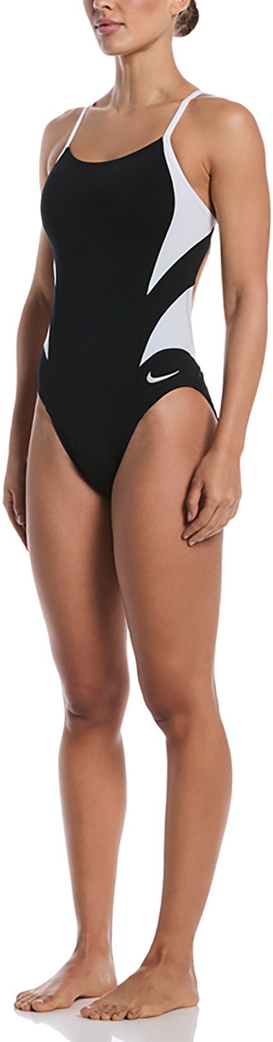 Nike Women’s HydraStrong Fly Cut‑Out One‑Piece Swimsuit - view number 4