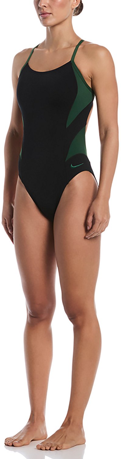 Nike Women’s HydraStrong Fly Cut‑Out One‑Piece Swimsuit - view number 4